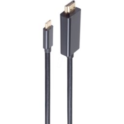 SHIVERPEAKS SHVP BS1057045 - Conector HDMI a > conector USB 3.1 tipo C, 60 Hz, 3 m