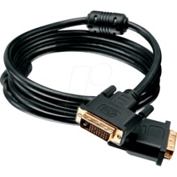 HDSUPPLY HDS DC130-075 - Cable monitor DVI 24+1 macho, doble enlace, 7,5 m..