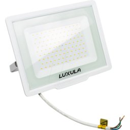LUXULA LX-400212 - Reflector LED, 100 W, 4000 K, 10000 lm, blanco, IP65, ...