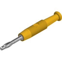 HIRSCHMANN TEST & MEASUREMENT MSTF2 GE - Conector de 2 mm con muelle, amarillo
