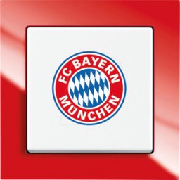 BUSCH-JAEGER EL BJ FC BAYERN - Interruptor de control de nivel FC Bayern Munich - desconexi&oac
