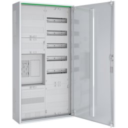 ABN GMBH ABNRS207E0011 - Armario de contador, 1 contadores EHZ, 1 reserva, 1 campo APZ