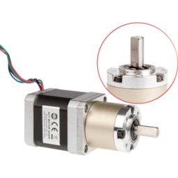 ACT MOTOR 17HS5417AG13.76 - Motor paso a paso de engranajes, 1,7 A, 1:13,76, 7,155 Nm