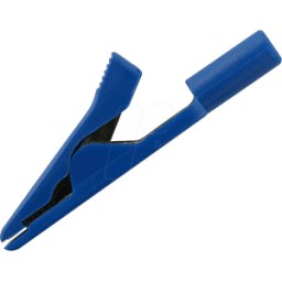 HIRSCHMANN TEST & MEASUREMENT MA 1 BL - Pinza de cocodrilo en miniatura, 2 mm, azul