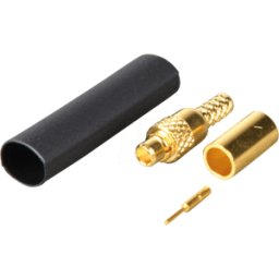 BKL MMCX ST-174 - Conector macho de crimpado MMCX RG174/316 recto
