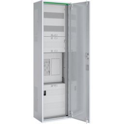 ABN GMBH ABNRS107E0411 - Armario de contador, 1 contadores EHZ, OKK, 1 reserva