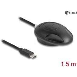 NAVILOCK 64312 - Receptor NL-8002UC USB 2.0 Type-C™ Multi GNSS u-blox 8 1,5 m