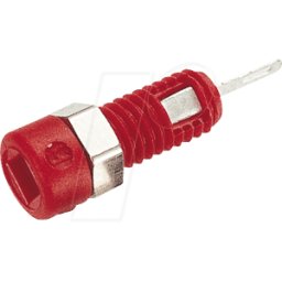 HIRSCHMANN TEST & MEASUREMENT MBI 1 RT - Conector hembra en miniatura, 2 mm, rojo