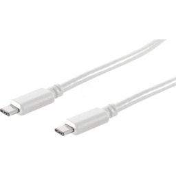 SHIVERPEAKS SHVP BS1345156 - Cable USB 3,1 C macho > C macho blanco 1,5m