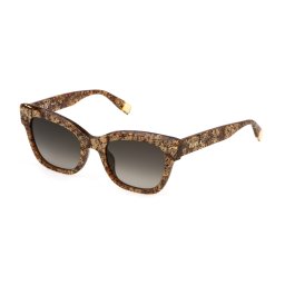 Gafas de sol Furla SFU814 Marrón Talla: 52X21 Marrón