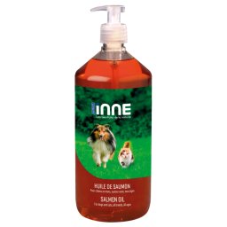 Aceite de salmón Nutrivet Inne para perros y gatos - 2 x 1 litro