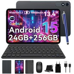Tablet TABWEE T60 Pro WiFi 13,4" 8GB 256GB Negro Stylus Pen
