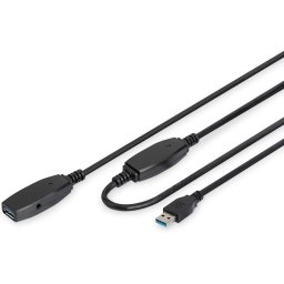 CABLE USB MACHO A HEMBRA 3.0 AMPLIFICADO 20m