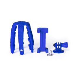 Celly SQUIDDY Mini Trípode Flexible para Smartphone/Cámara/ActionCam Azul