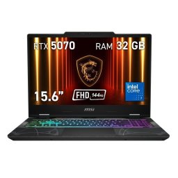 Portátil MSI Cyborg 15 B2RWGKG-422XES 15.6" Intel Core 7 240H 32GB 1TB SSD RTX 5070 8GB RGB