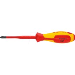 KNIPEX KN 98 25 01 SL - Destornillador empuñadura de varios componentes, ranura e