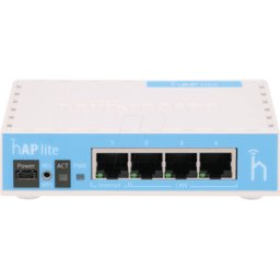 MIKROTIK MTK HAP LITE - hAP Lite con 650 MHz CPU, 32 MB RAM, 4xLAN