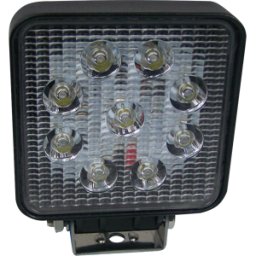 BERGER+SCHRÖTER BS 20214 - Faros LED, 9 x 3 W, 1890 lm, 10-30 V, negro