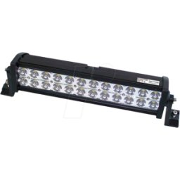 BERGER+SCHRÖTER BS 20197 - Faros LED, 72 W, 4600 lm, 10 - 30 V, negro