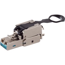 SHIVERPEAKS SHVP BS08-51004 - Conector RJ45, Cat.6a, sin herramientas, EasyPull, STP