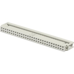HARTING HAN 560 6803 - Conector hembra de poste - 60 polos, RM 2,54 mm