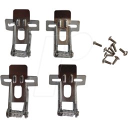 LUXULA LX0707 - Juego de clips de resorte, juego de montaje, 4 clips de resorte