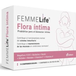 CYSTOP Ordesa Deiters Femmelife Flora Íntima Probiótico 15uds
