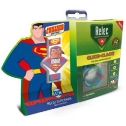 Relec Pulsera Antimosquitos Click Clack Superman