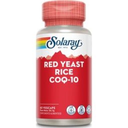 SOLARAY Red Yeast Rice CoQ10 60caps