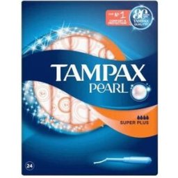 Tampax Pearl tampón superplus 24uds