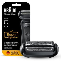 Cabezal de afeitado Braun Series 5 54 B Negro Acero inoxidable