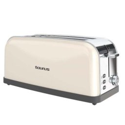 Tostadora Taurus Beige 2 Ranuras 1500 W 7 Niveles Extra Elevación