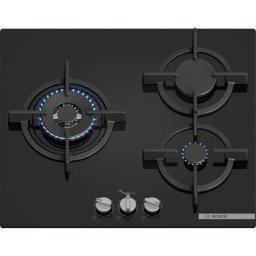 Placa de gas Bosch Serie 6 PPC6A6I10 3 zonas Wok 60 cm FlameSelect