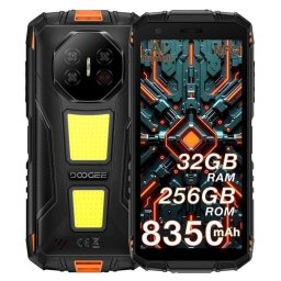 Doogee Fire 3 Max 8GB 256GB 5.45" 4G Dual SIM NFC Cámara 48MP Android 15 Naranja
