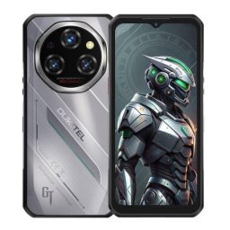 Oukitel WP62 36GB 512GB 6.6" 120Hz 5G Dual SIM Batería 11000mAh Cámara 100MP Android 15 Plata