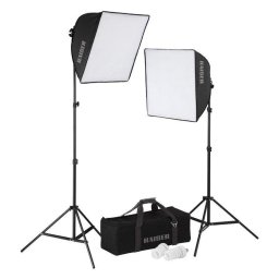 Kit de iluminación de estudio Kaiser Kit Studiolight E70 doble softbox plegable