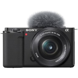 Cámara Mirrorless Sony ZV-E10 24,2MP 16-50mm APS-C WiFi Bluetooth