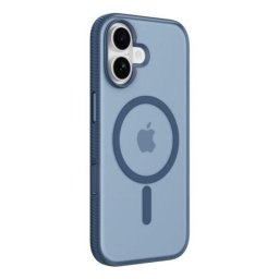 Funda para móvil Belkin SheerForce Cover resistente Navy compatible MagSafe para iPhone 17