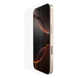 Protector pantalla Belkin iPhone 16 Pro vidrio 9H antihuellas ultrafino