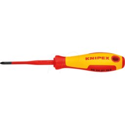 KNIPEX KN 98 24 01 SLS - Destornillador empuñadura de varios componentes, ranura e