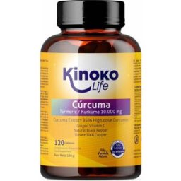 Kinoko Life Cúrcuma 10000mg 120caps