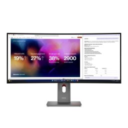 Monitor Lenovo ThinkVision P40WD-40 39,7" UltraHD WUHD 120Hz IPS Curvo Altavoces KVM