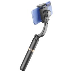 Estabilizador de vídeo Cellularline Freemotion gimbal trípode Bluetooth aluminio