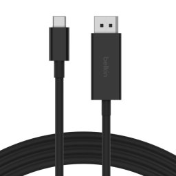 Adaptador de cable Belkin AVC014bt2MBK USB-C a DisplayPort 2 m HDR 8K