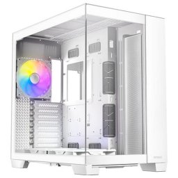 Caja para PC Antec C8 ARGB blanca con panel de cristal templado y máxima capacidad de refrigeración