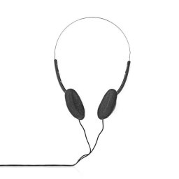 Auriculares Nedis HPWD1101BK con cable Jack 3,5 mm Estéreo Plegables Negros