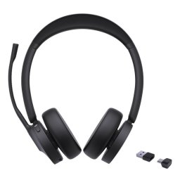 Auriculares Yealink BH70 Dual inalámbricos Bluetooth para oficina con cancelación de ruido negros