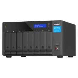 Servidor NAS torre QNAP 8 bahías Intel Core i9 64GB DDR4 QuTS hero 10GbE 2,5GbE ampliable protección datos alto rendimiento