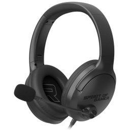 Auriculares Spirit of Gamer Pro H4 con cable Jack 3,5 mm Gaming Circumaurales Negro