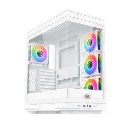 Caja torre Xigmatek META EN45073 blanca cristal templado ARGB E-ATX